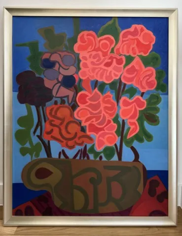 'Marriage Dinner' by Ben Feldshuh, oil painting