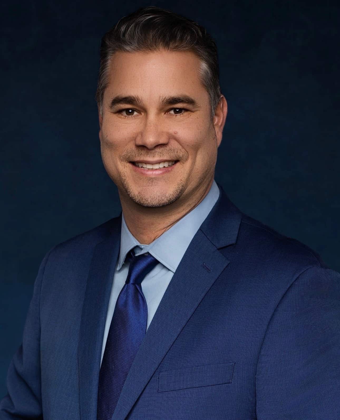 Portrait of portfolio creator – front view