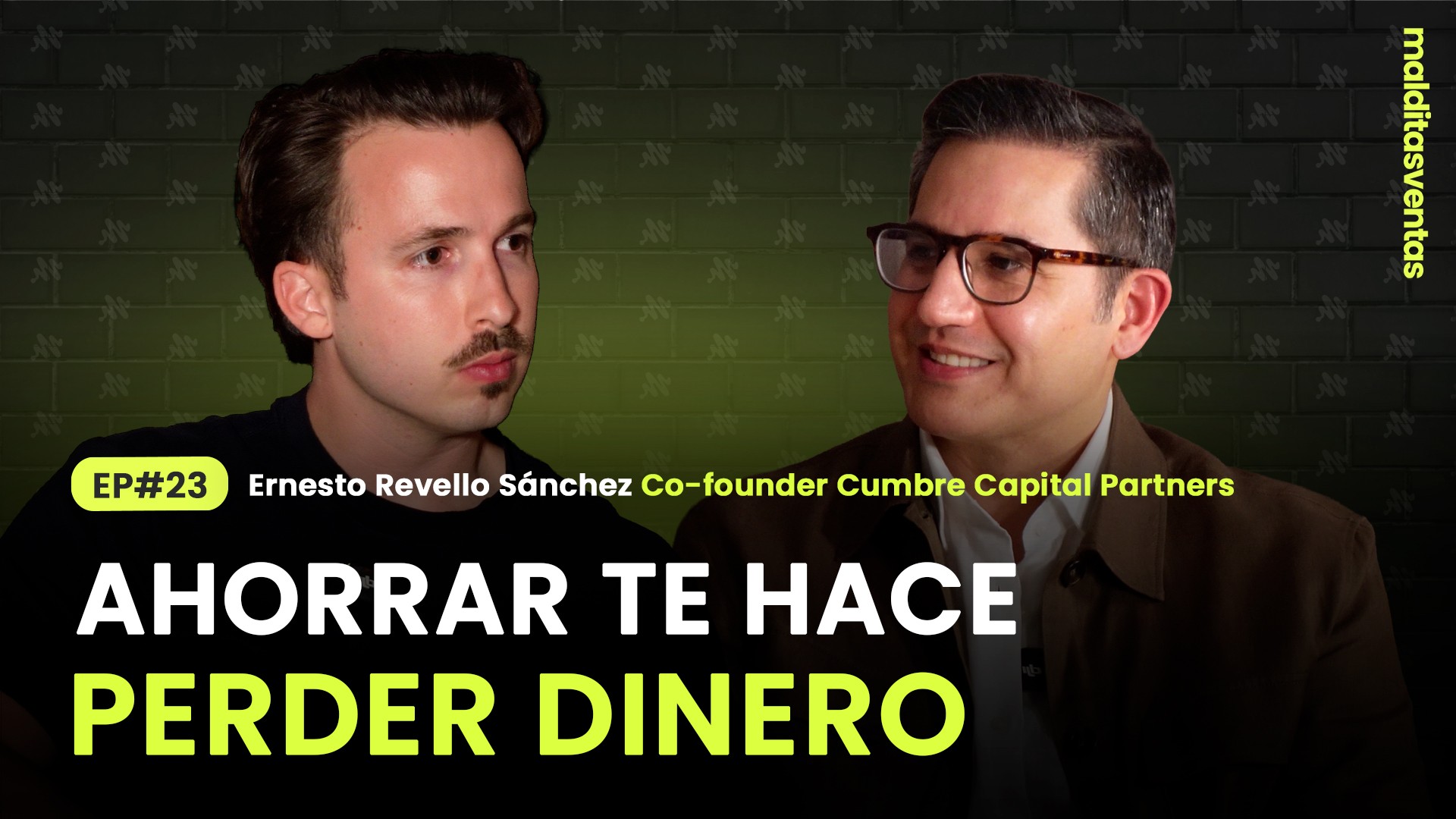 Episodio 15 de Malditas Ventas: Alberto Hospital revela su experiencia invirtiendo en decenas de negocios y analiza las causas de cierre de las startups bajo el título He invertido en 36 Startups.