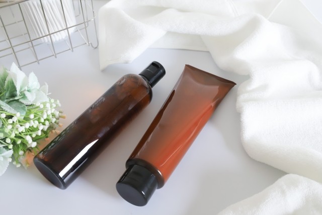 ヘアケア用品のボトル