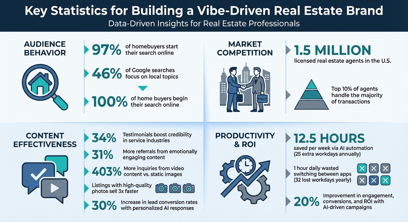 Real Estate Branding Statistics: Online Search, Agent Competition, and Content Performance