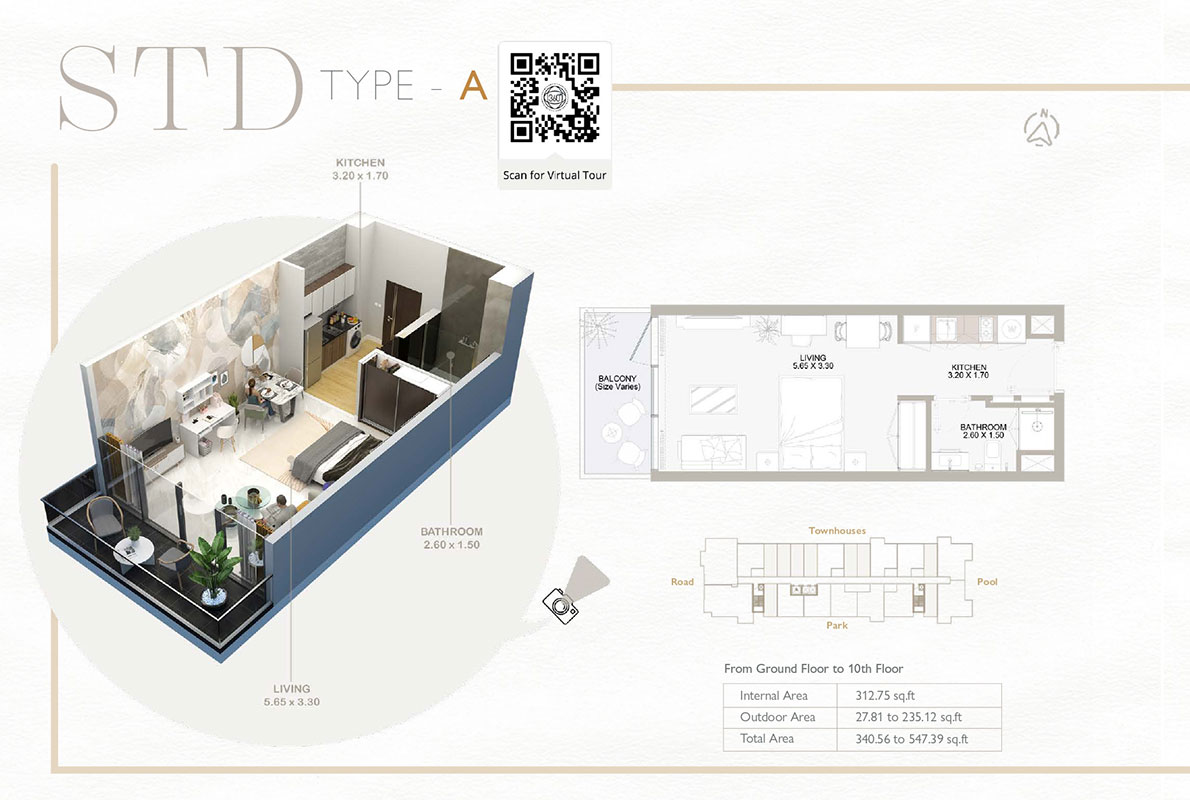 Verdana Residence Studio