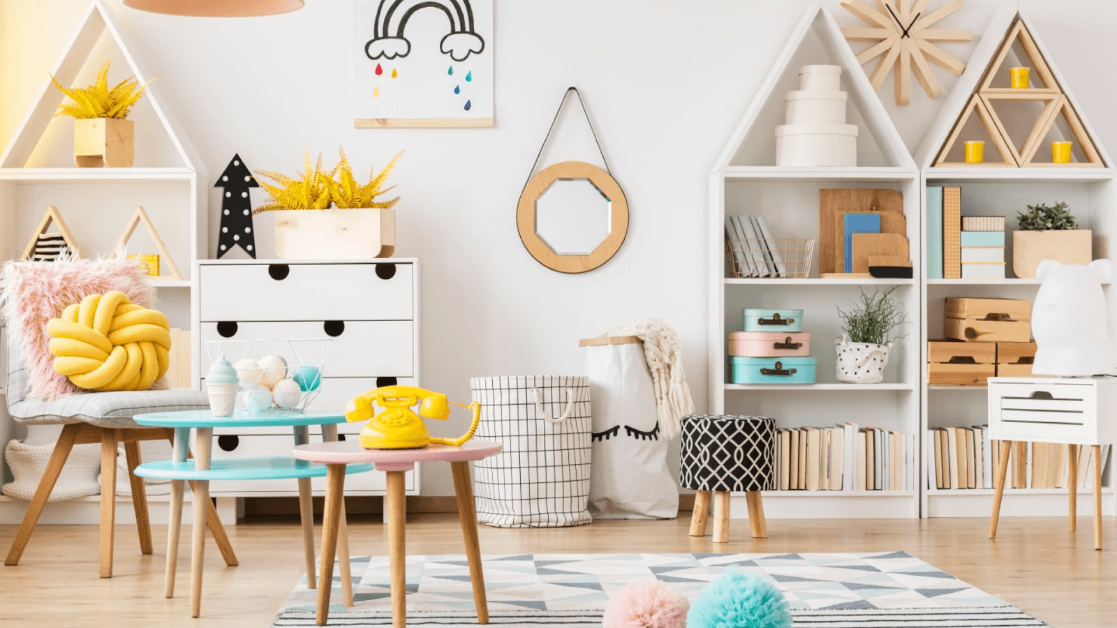 Kid-Friendly Minimalist Room