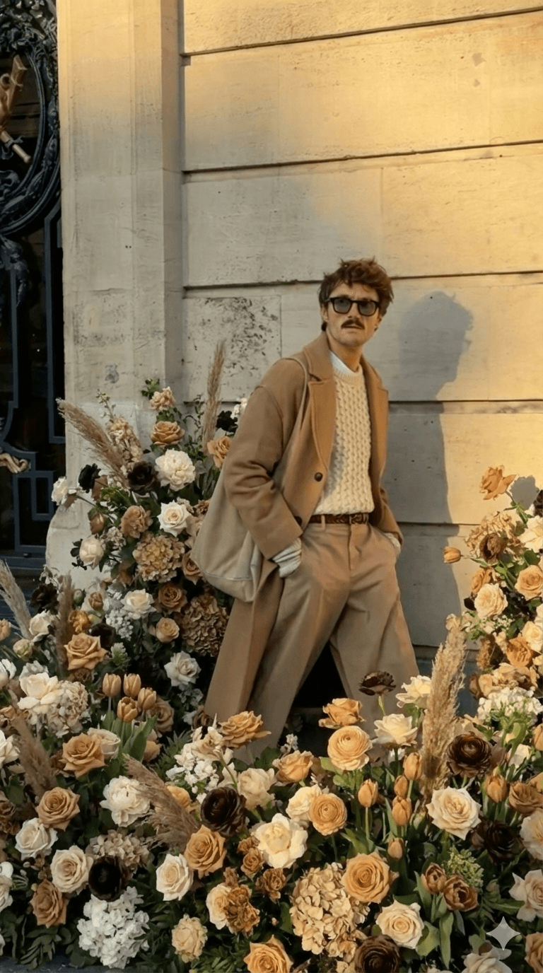 a woman wearing headphone