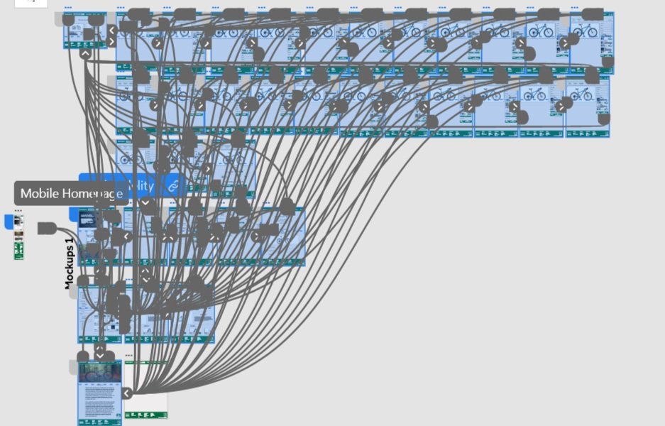 Hi-fi prototype for CustomSpokes