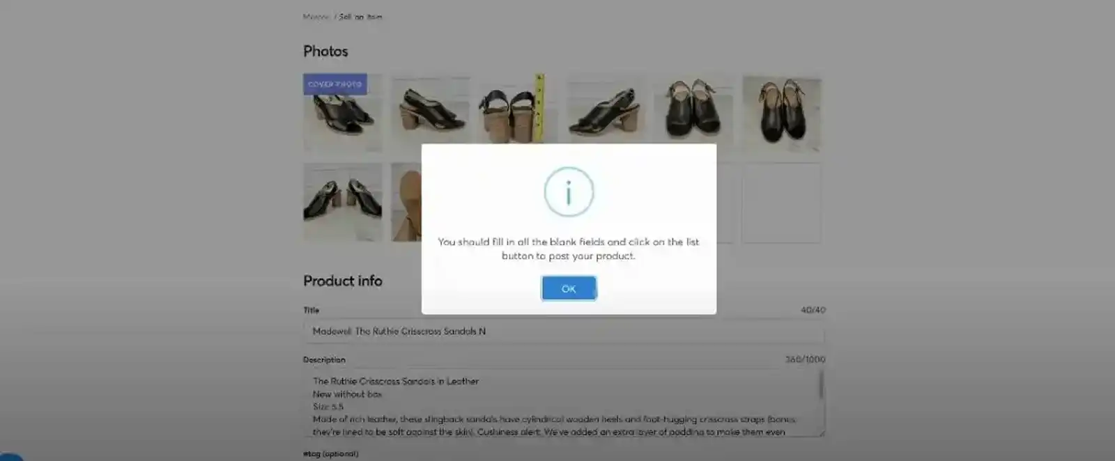 Primelister Requires Manual Confirmation