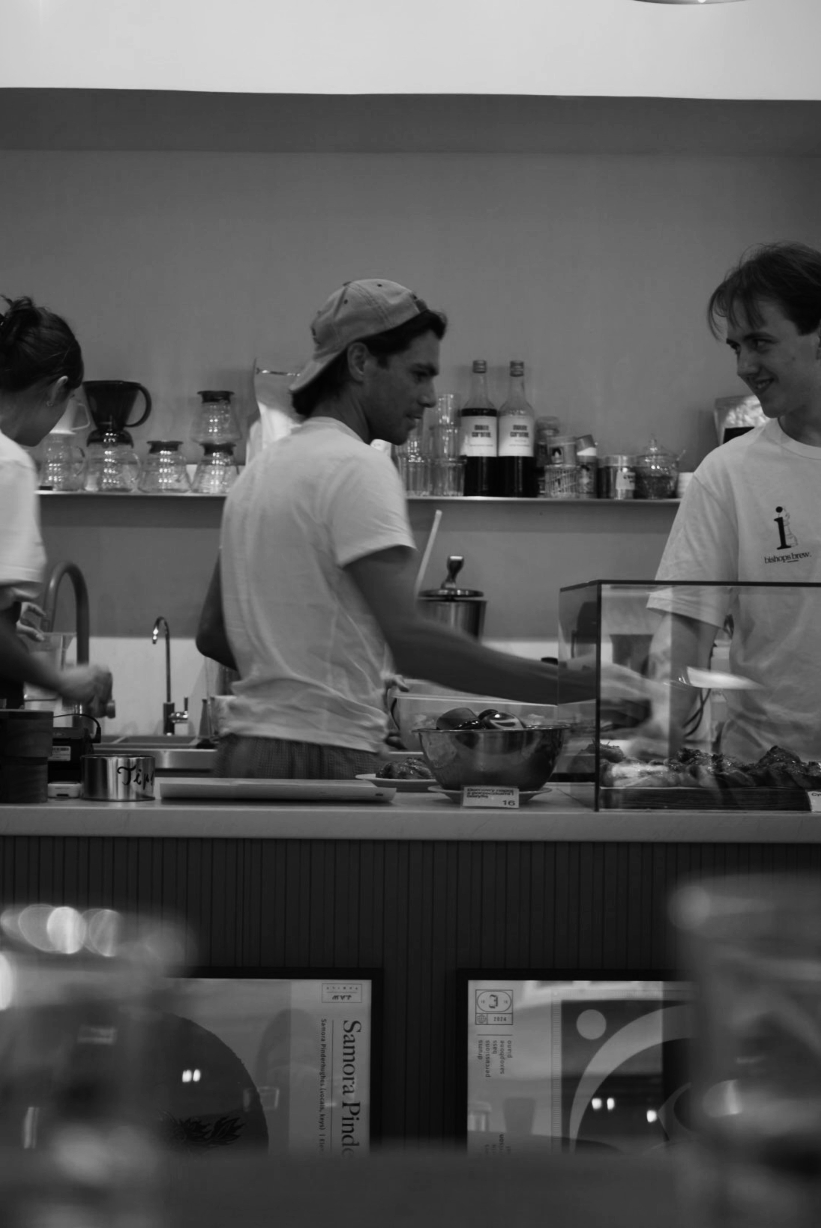 Coffee in the making