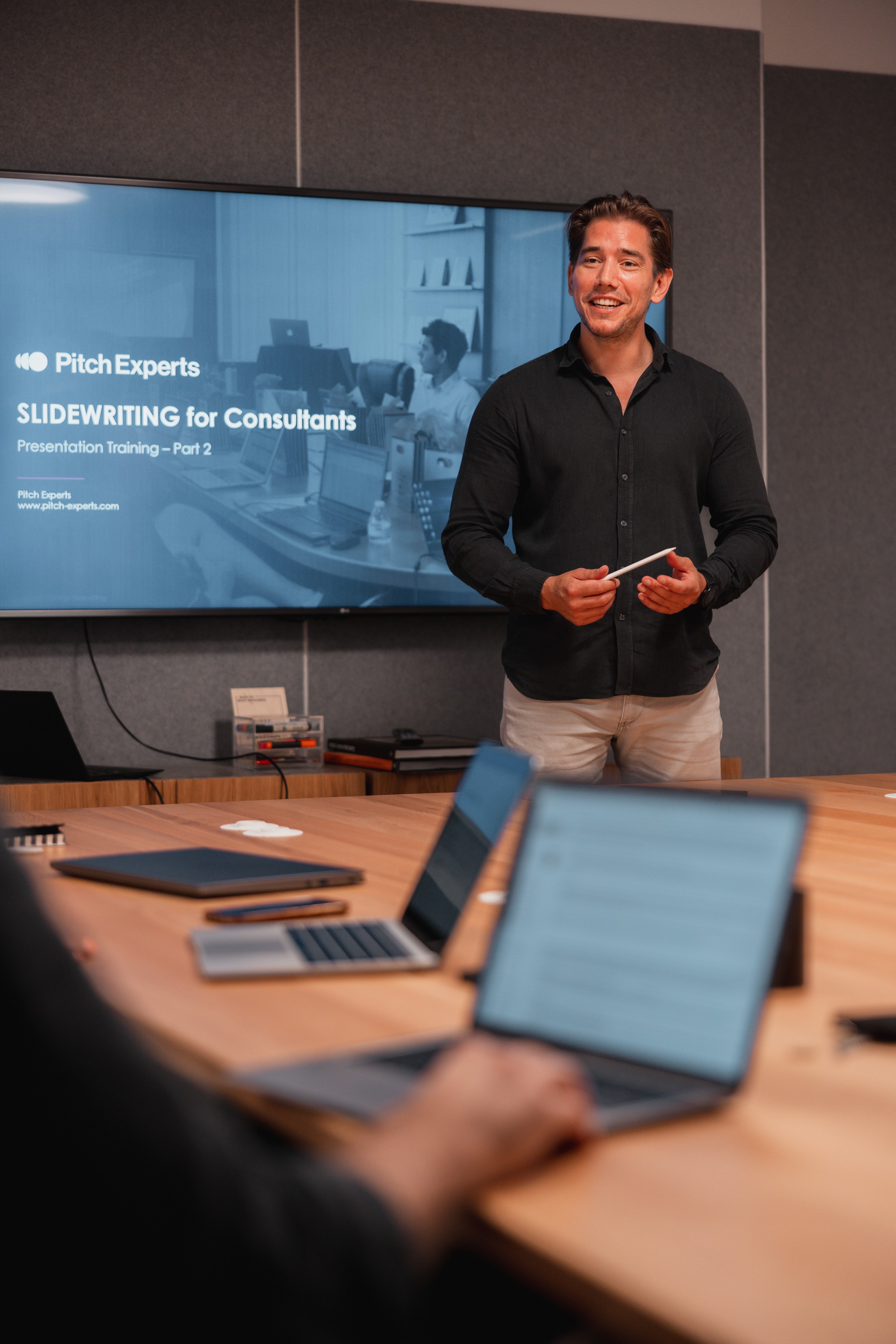 Pitch Experts Slidweriting workshop for consultants