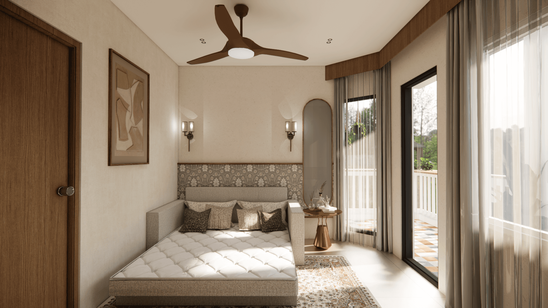 Project showcase image featuring a modern, refined interior.