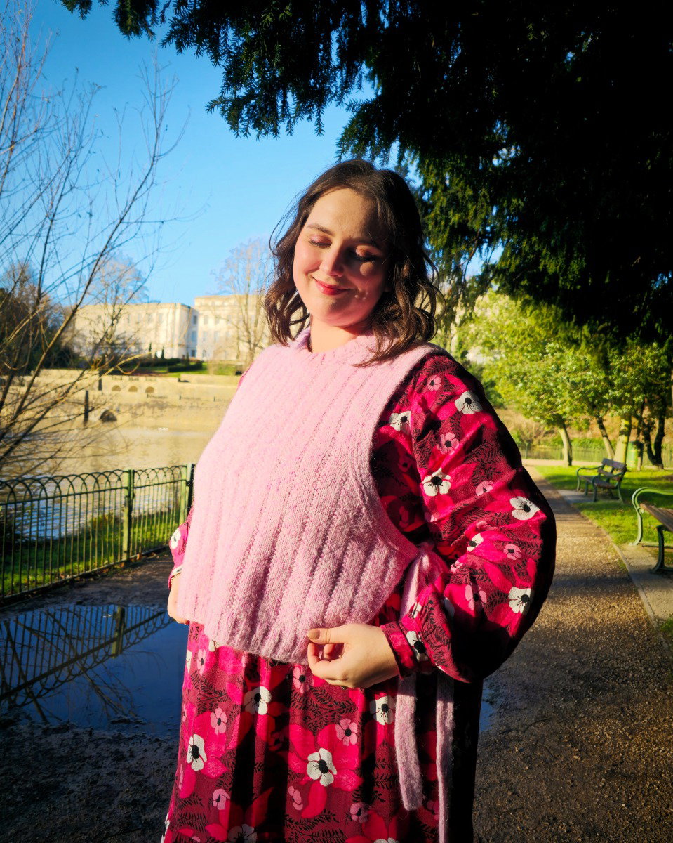 Ewelina Vest knitting pattern, photo 2