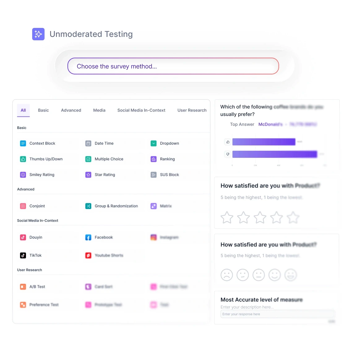 Unmoderated Testing Illustration
