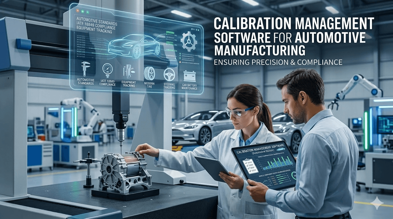 Calibration Management Software for Automotive Manufacturing