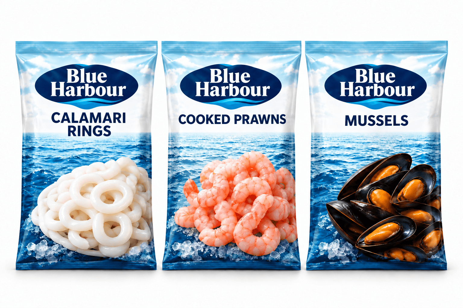 Blue Harbour frozen seafood range