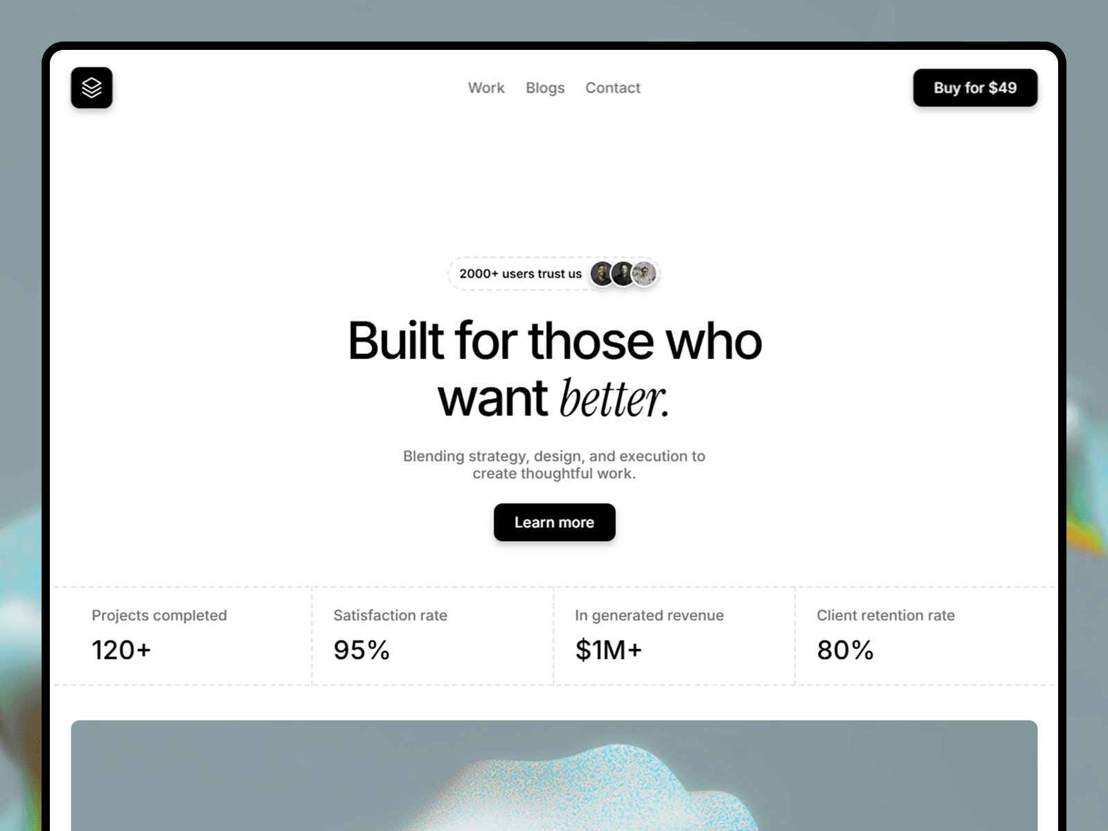 website template image