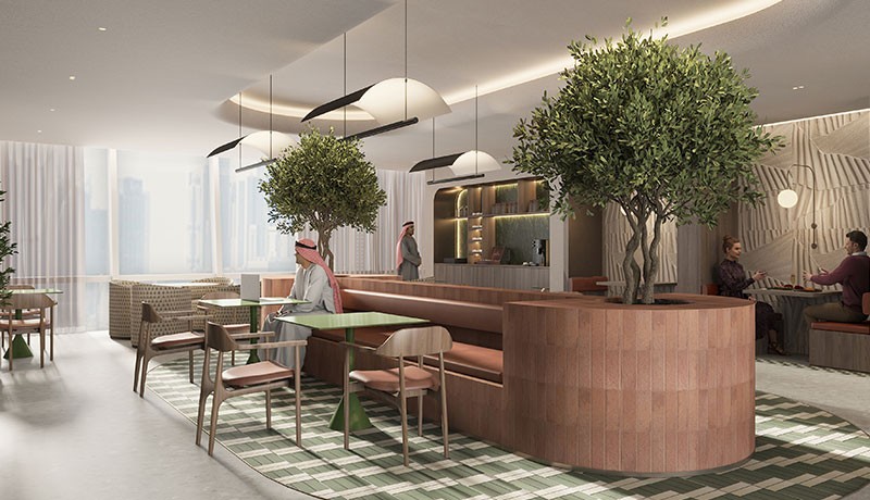 Creative coworking spaces in The Executive Centre Riyadh 2.08