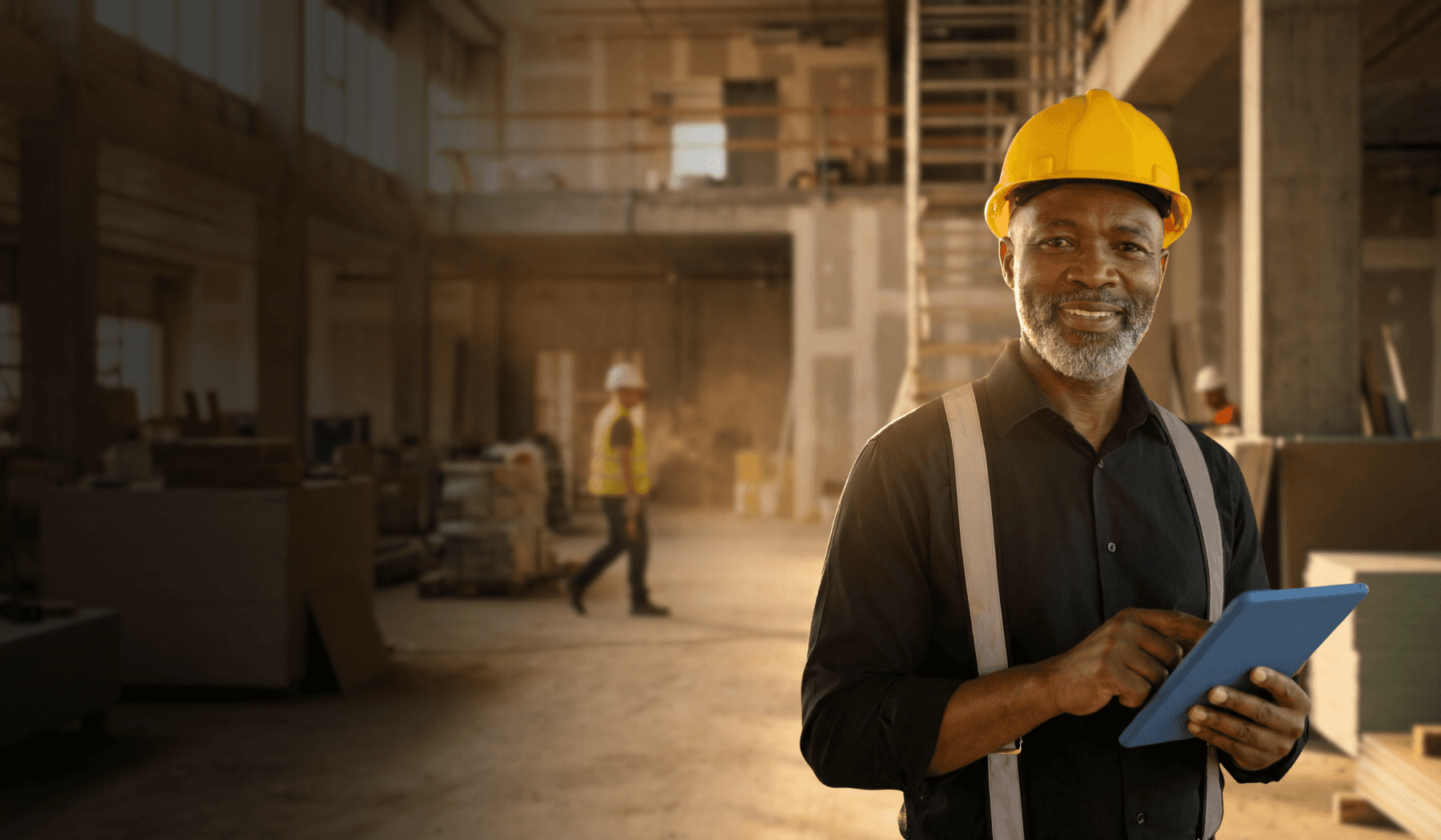 obra sendo realizada pladur capoto contrução