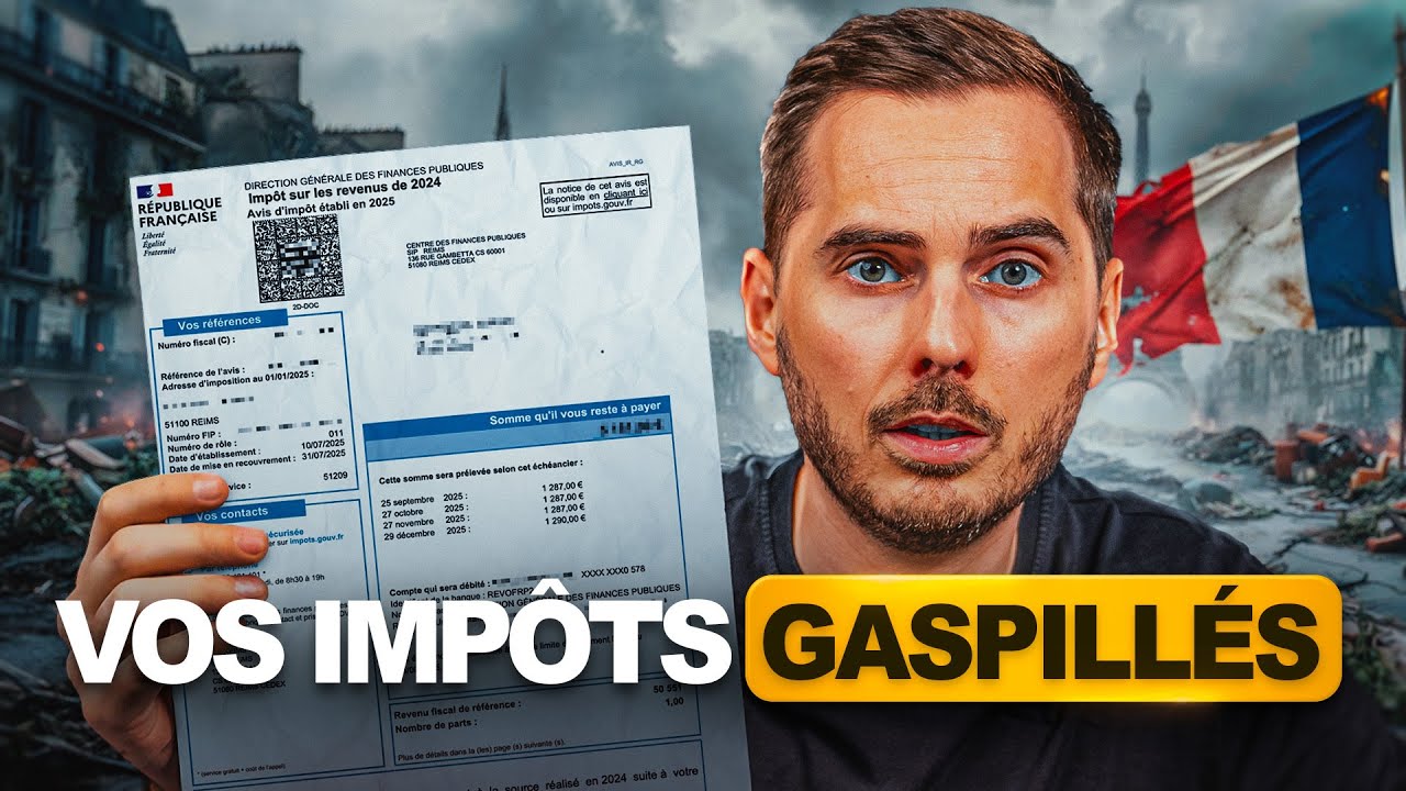 Video Youtube Oseille TV : Vous payez trop d'impôts pour rien !