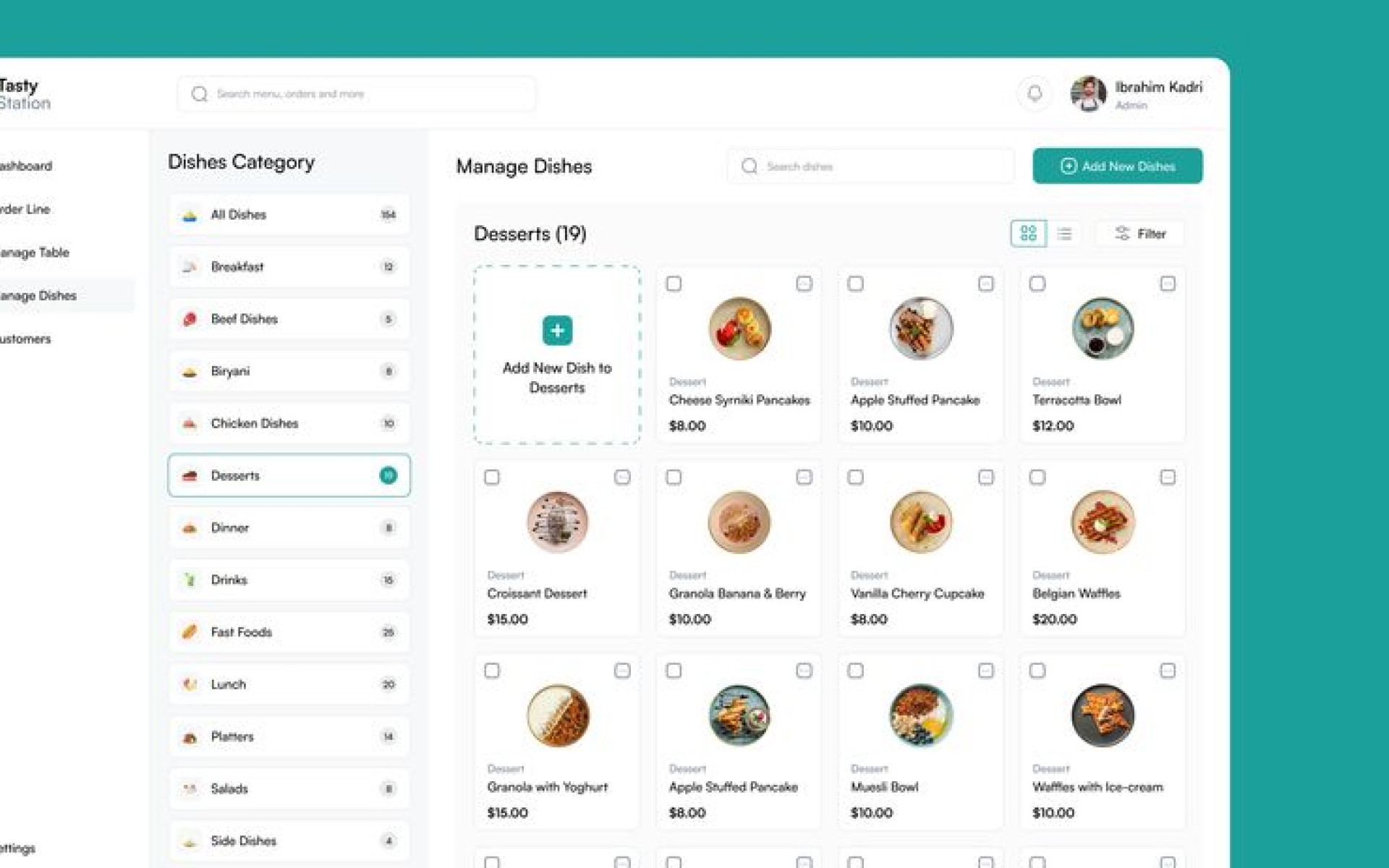 Restaurant Order Management System