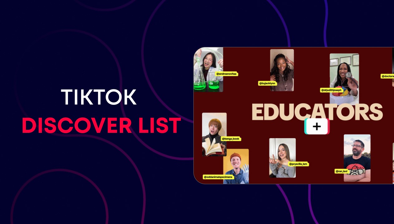 TikTok Discover List 2026: 50 Creators Shaping the Future of TikTok Culture