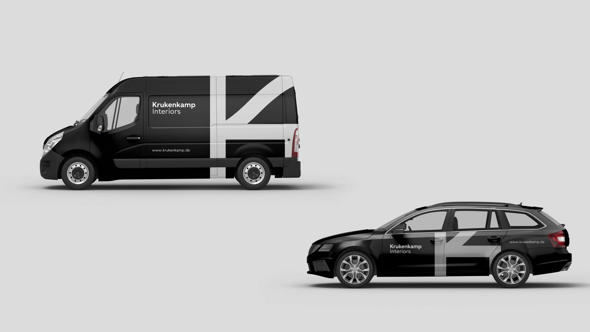 Krukenkamp Corporate Design Autobeschriftung