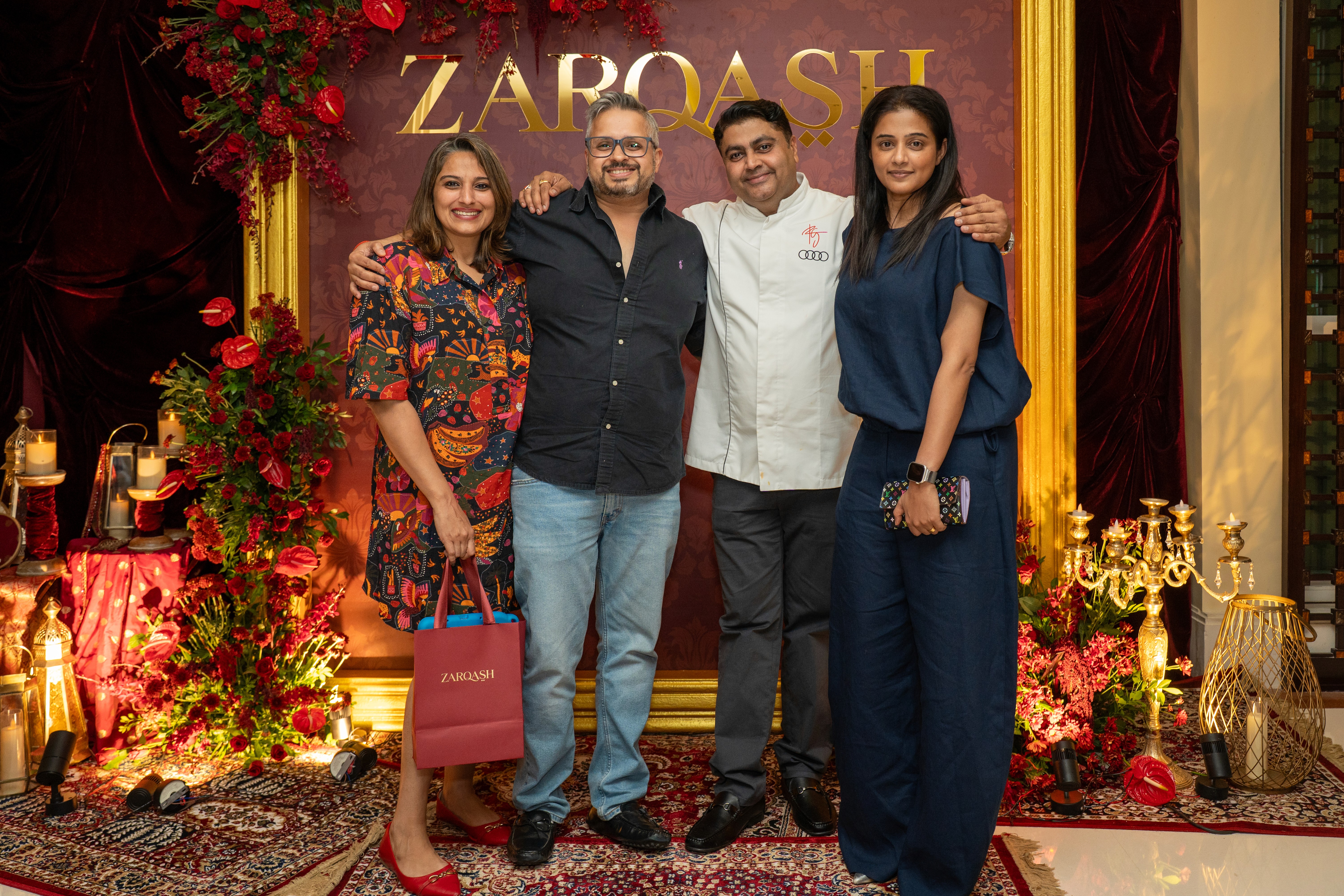 Streetside billboard with flyposters of the Batch.Works brand and illustrations