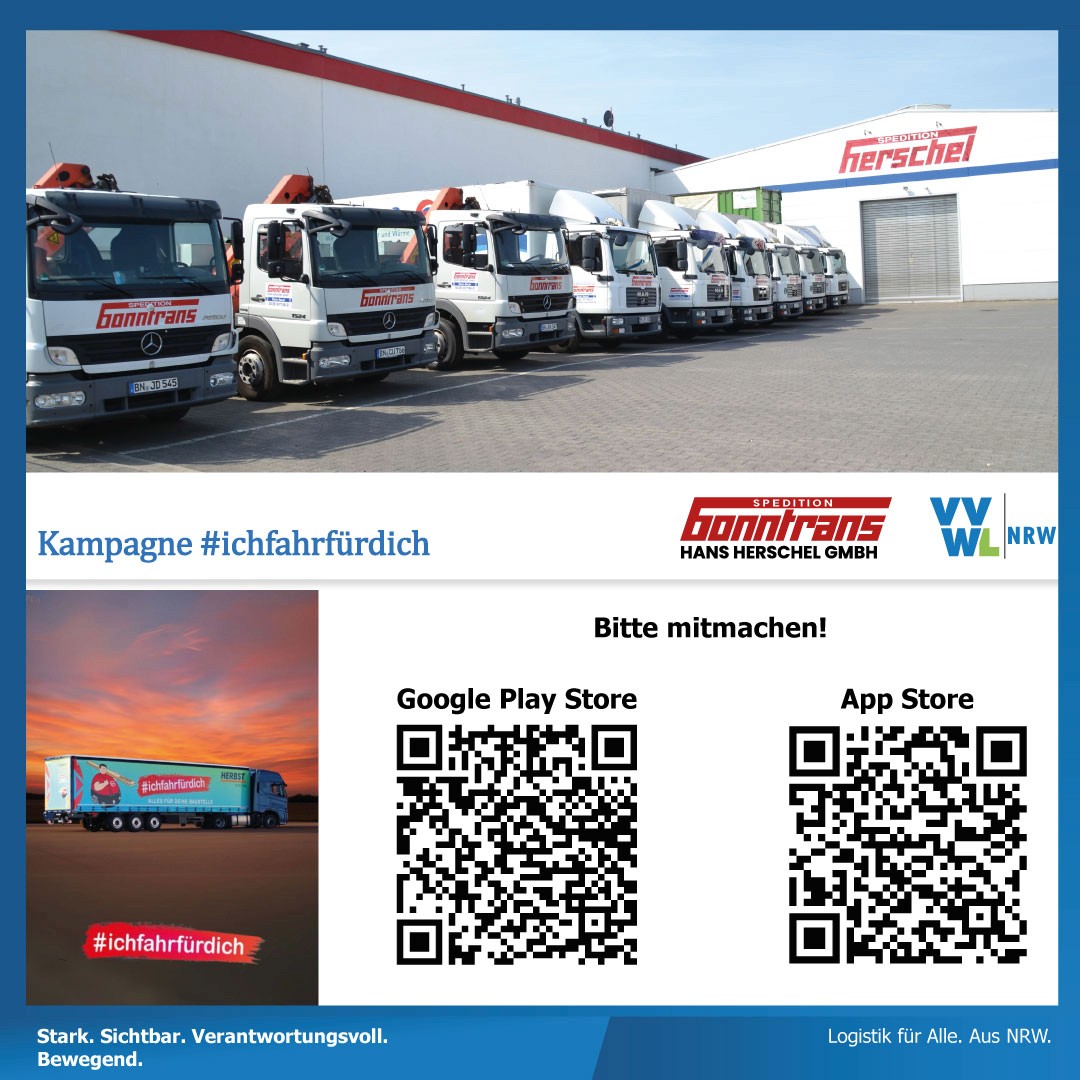 Bonntrans Teil der NRW-Kampagne #ichfahrfürdich