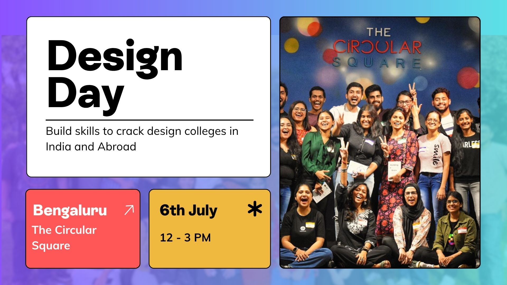 Design day workshop, mumbai chapter by kaphal studio
