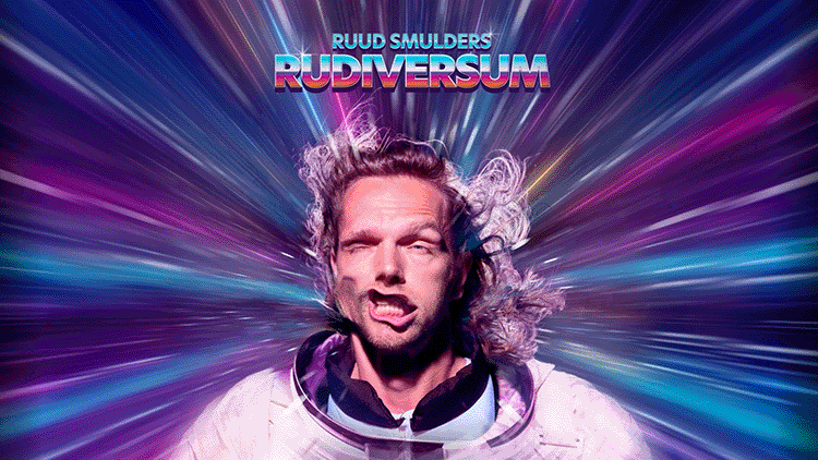 Poster voor show Rudiversum Ruud Smulders