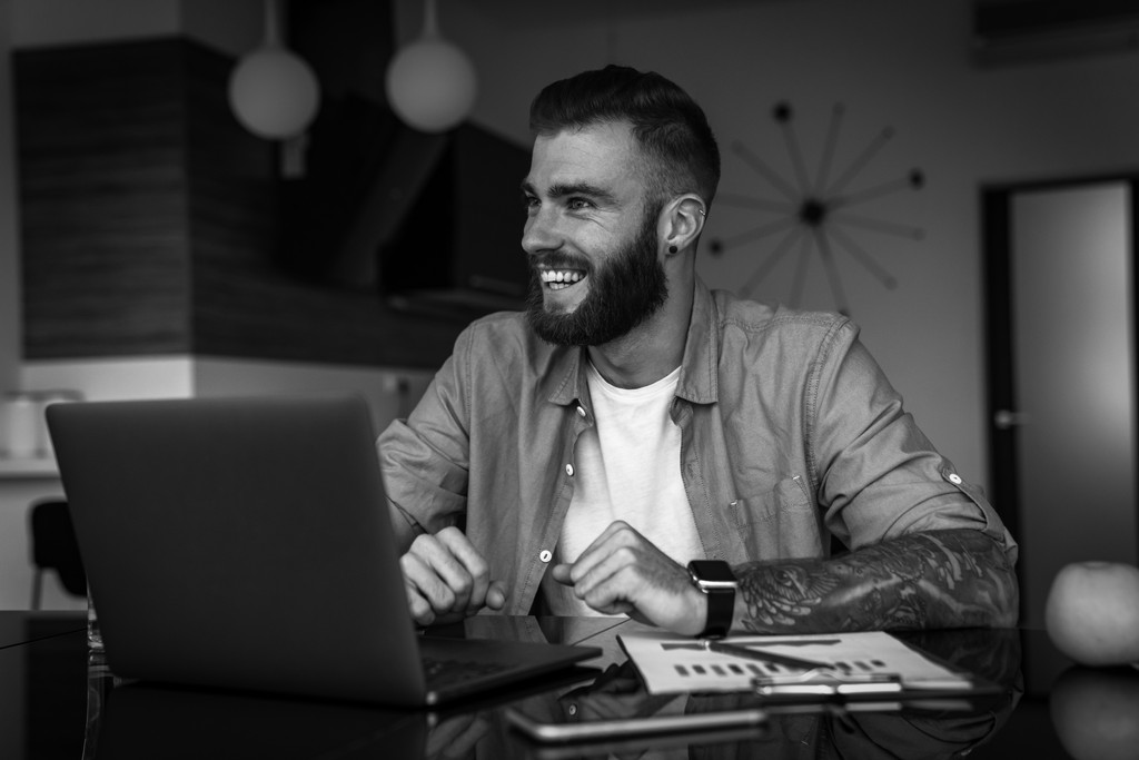 gray laptop computer