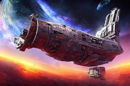 sci-fi-spaceship-vfx-matte-painting