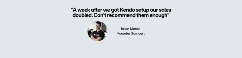 brian moran testimonial