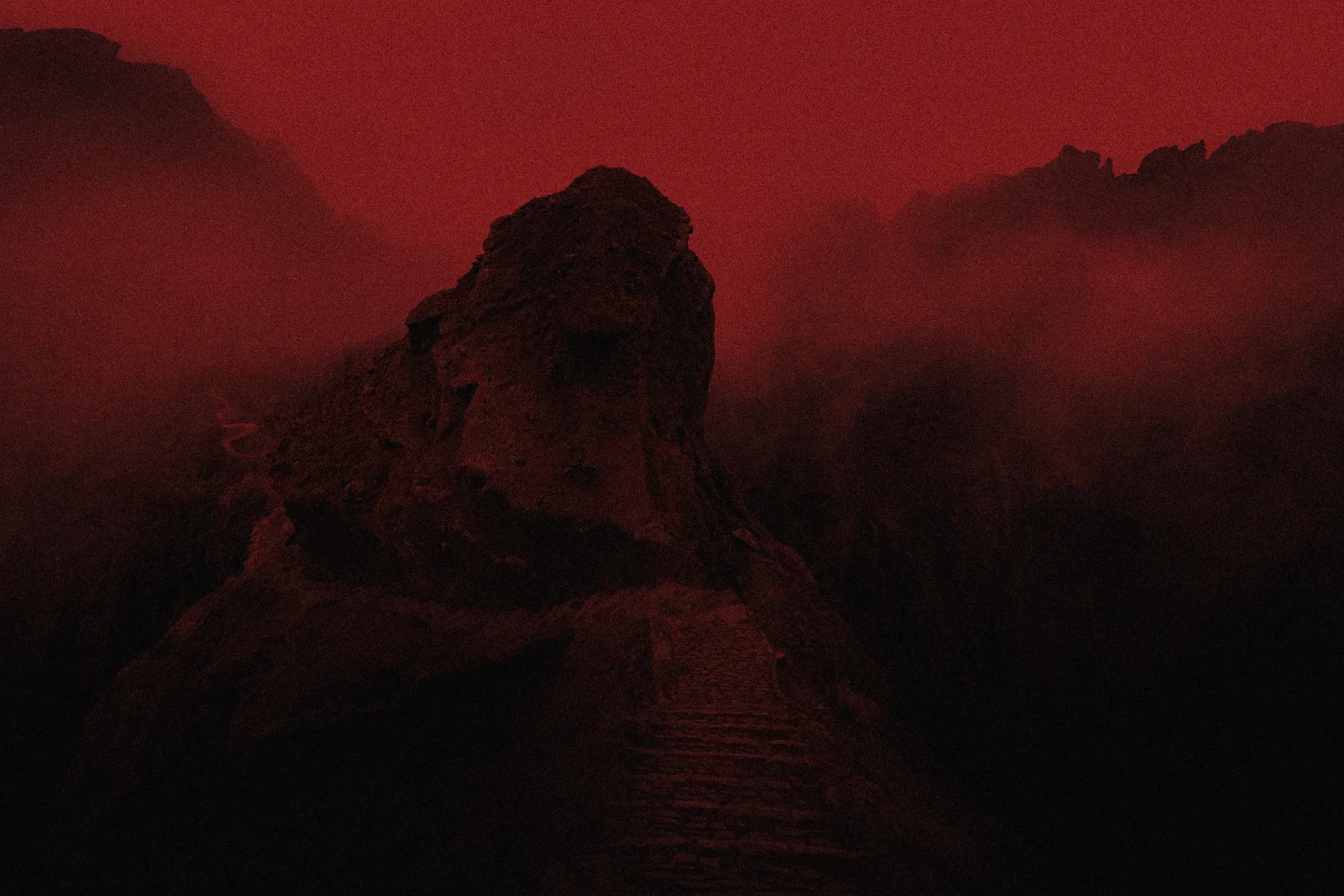 Background image of mountains cliff