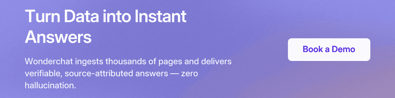 Turn Data into Instant Answers