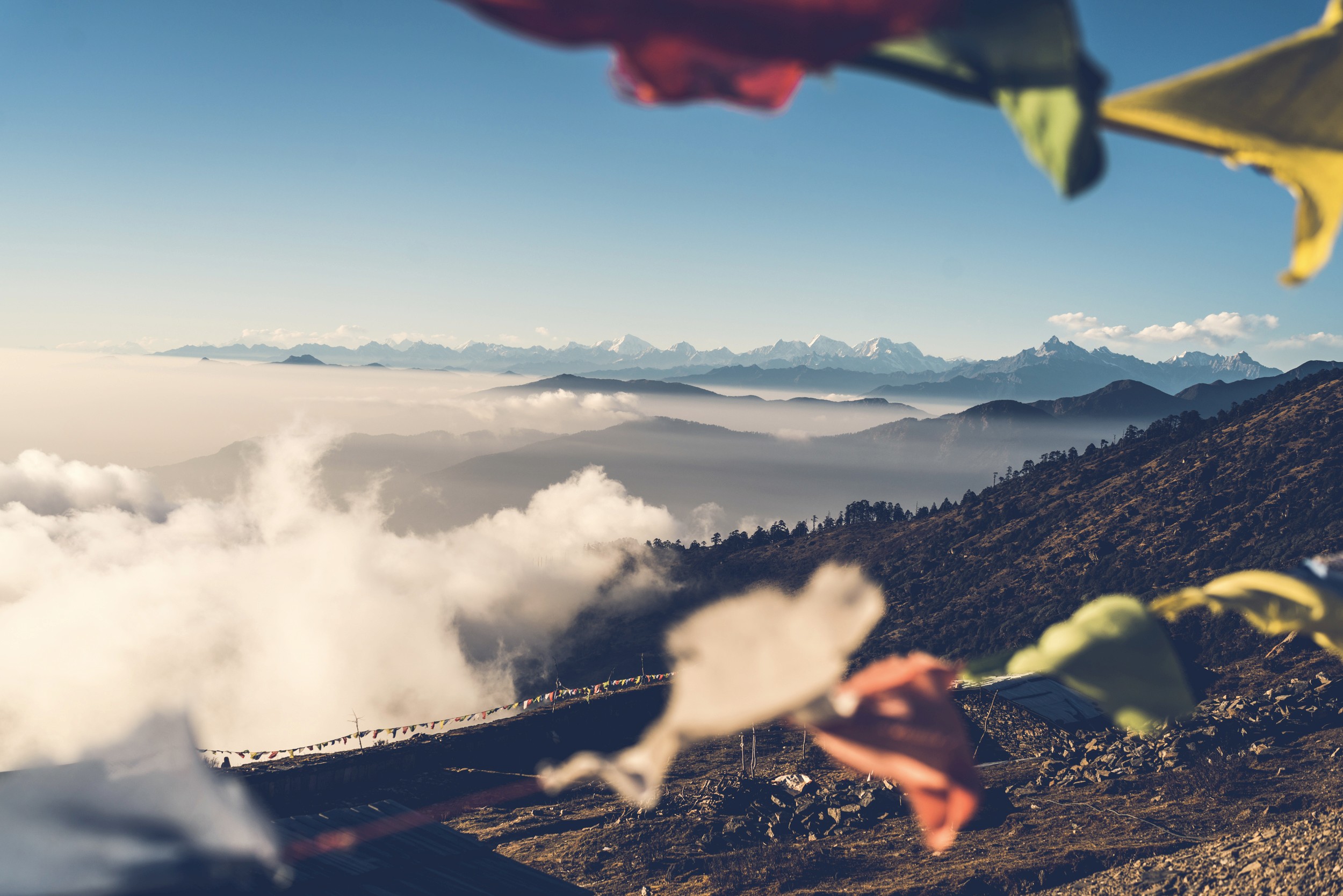 Himalaya mountain view