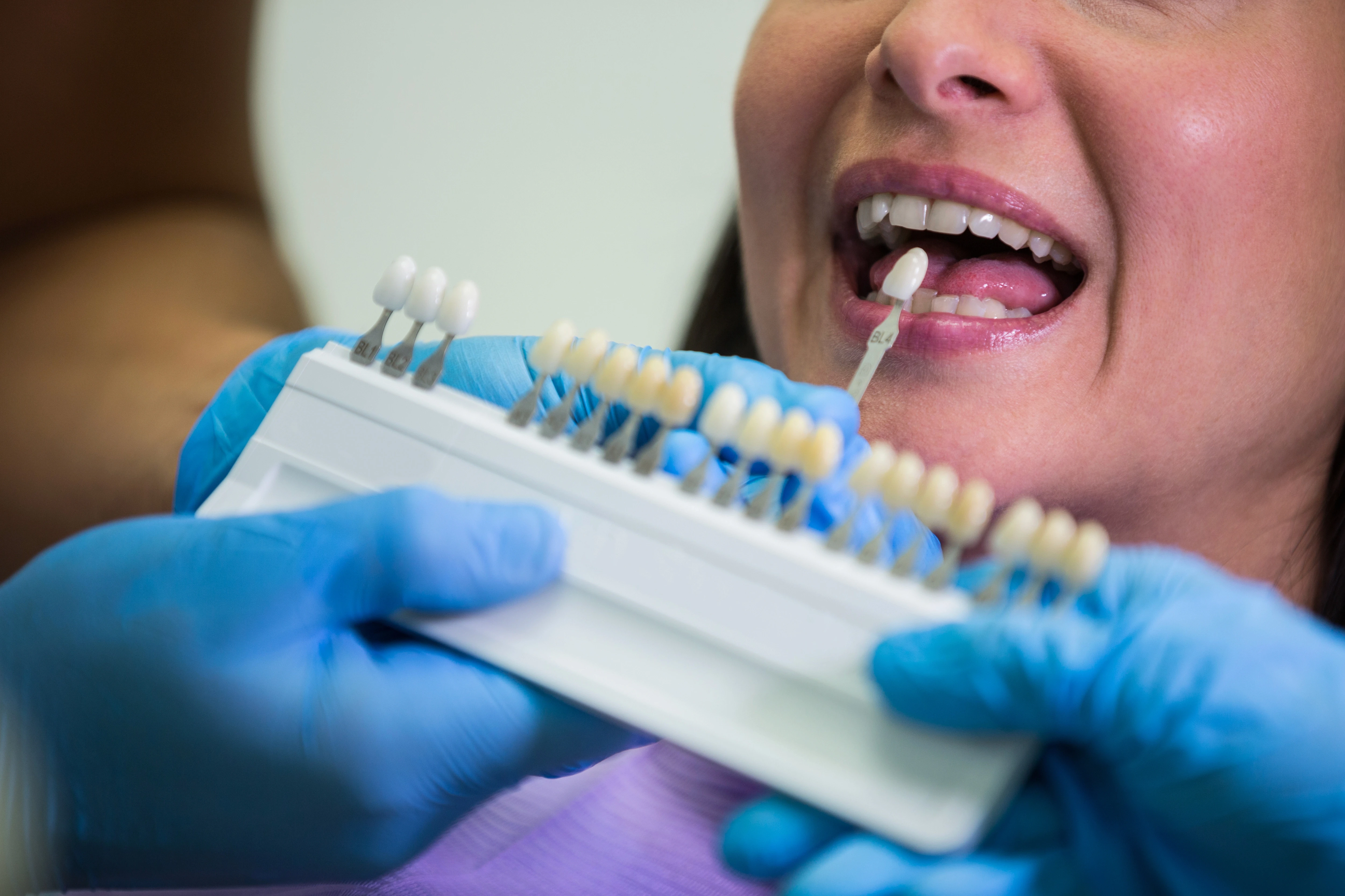 Image of person having cosmetic dentistry