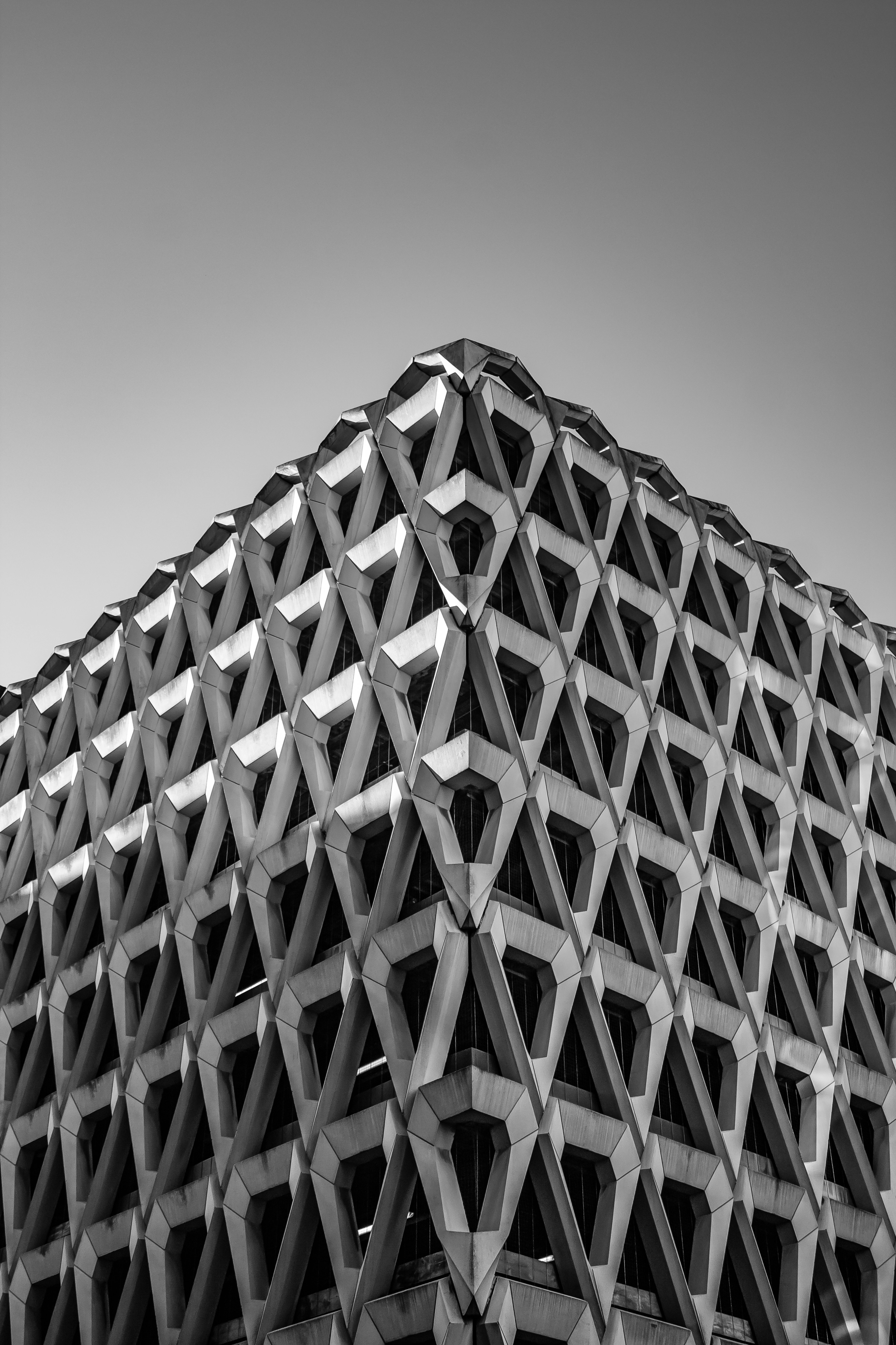 abstract architecture building