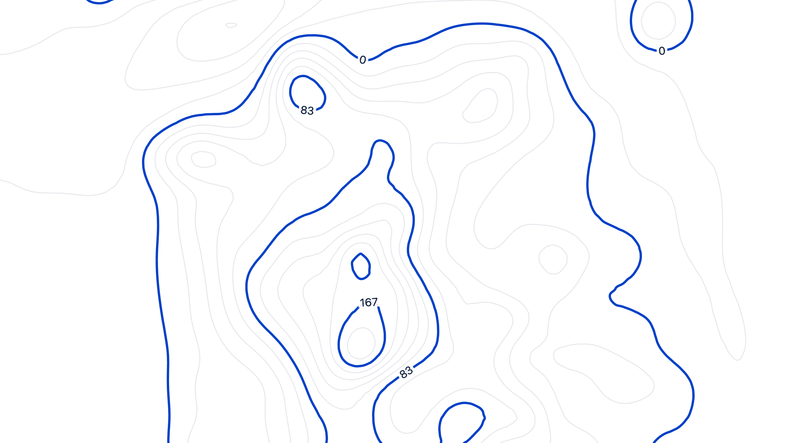 topography wallpaper of San Francisco, California