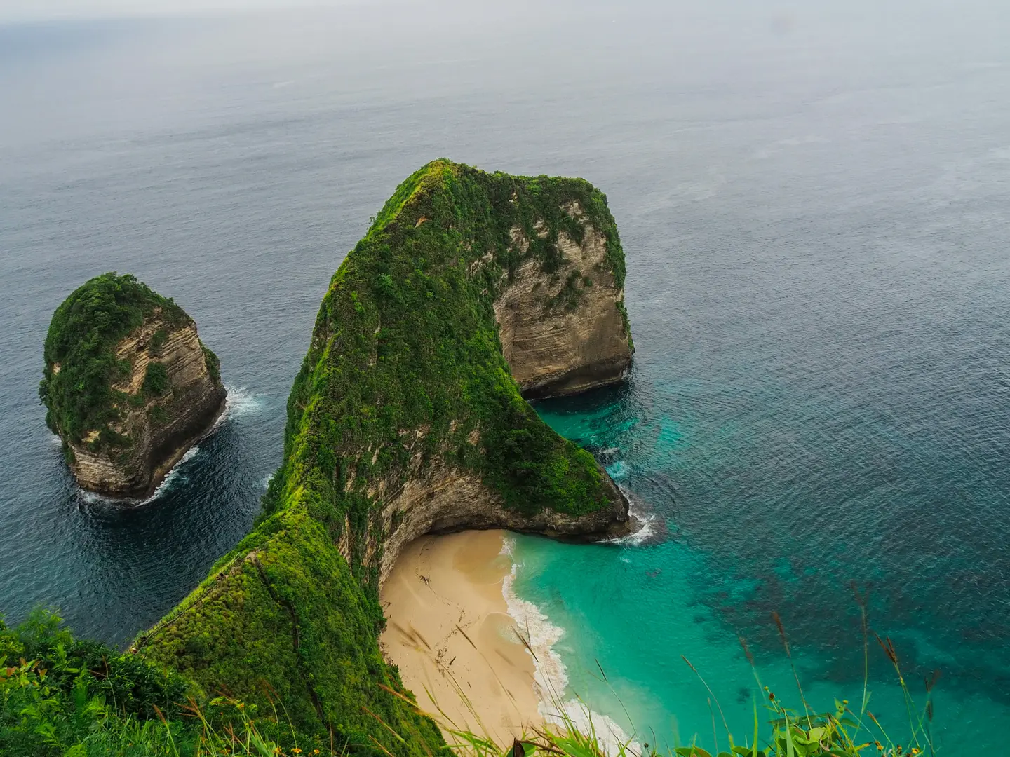 Nusa penida drone shot