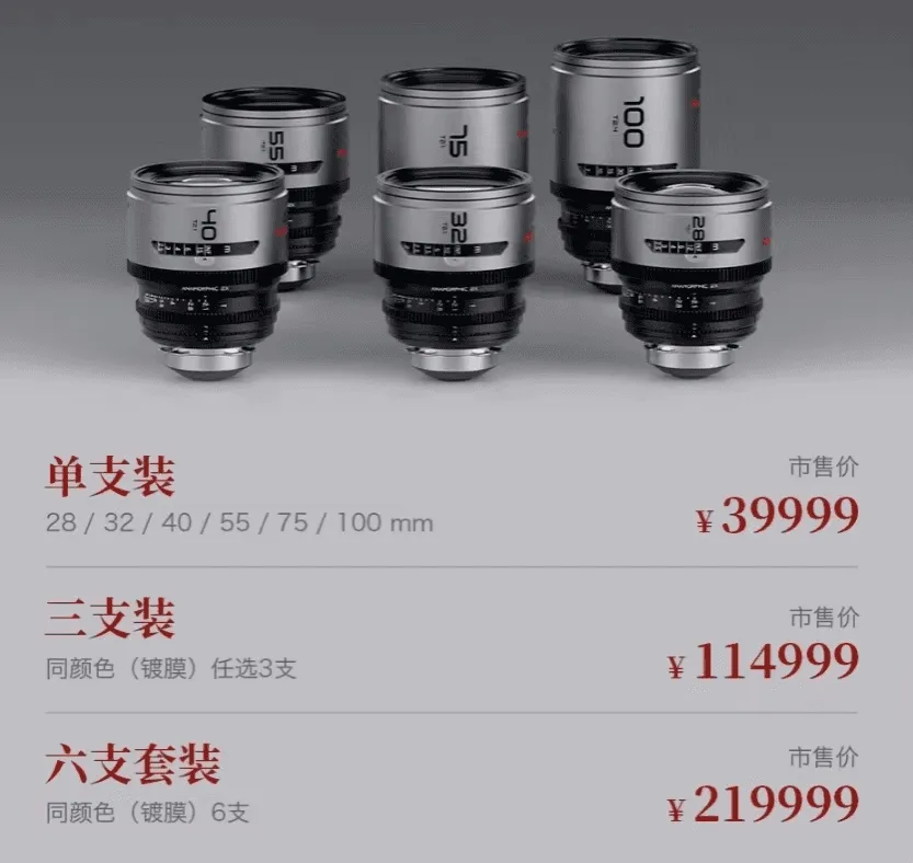 PAVO「翎」系列2X变宽电影镜头正式上市