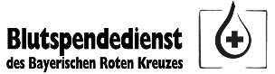 Bluspendedienst des Bayrischen Roten Kreuzes Logo