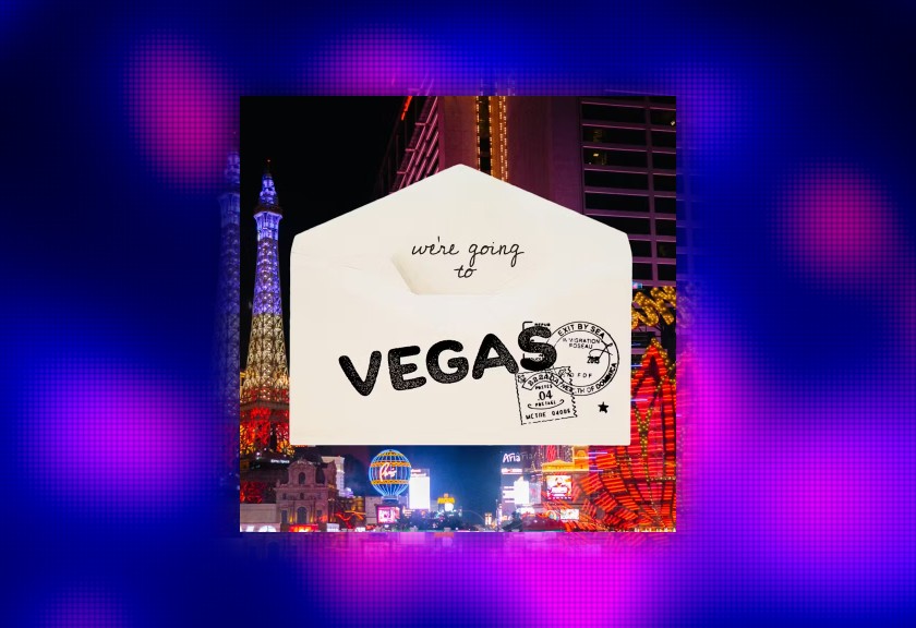 Playful, glowing digital baby shower invitation with a mint-green heart cameo design and neon accents.