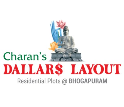 Charan's Dallars Layout at Bhogapuram logo by Charan Group