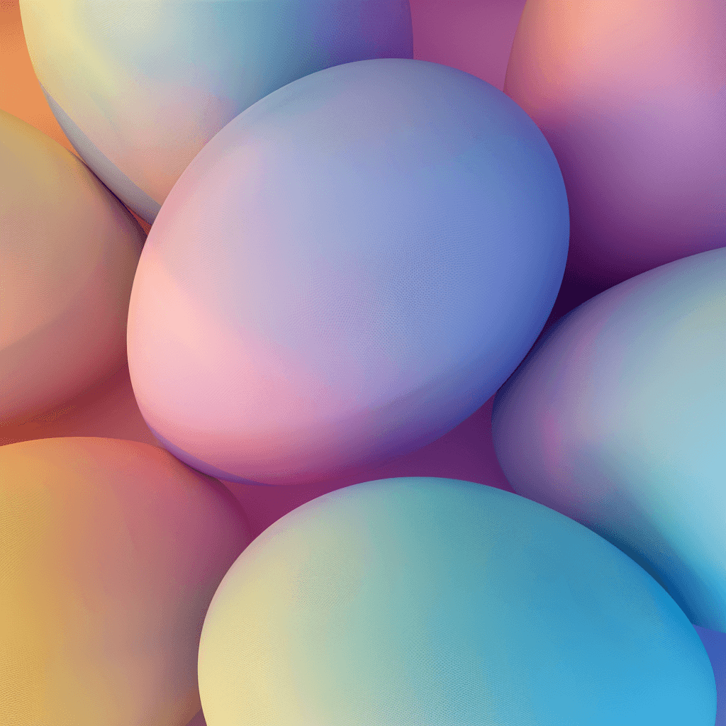 the easter gradients apple watch face collection header
