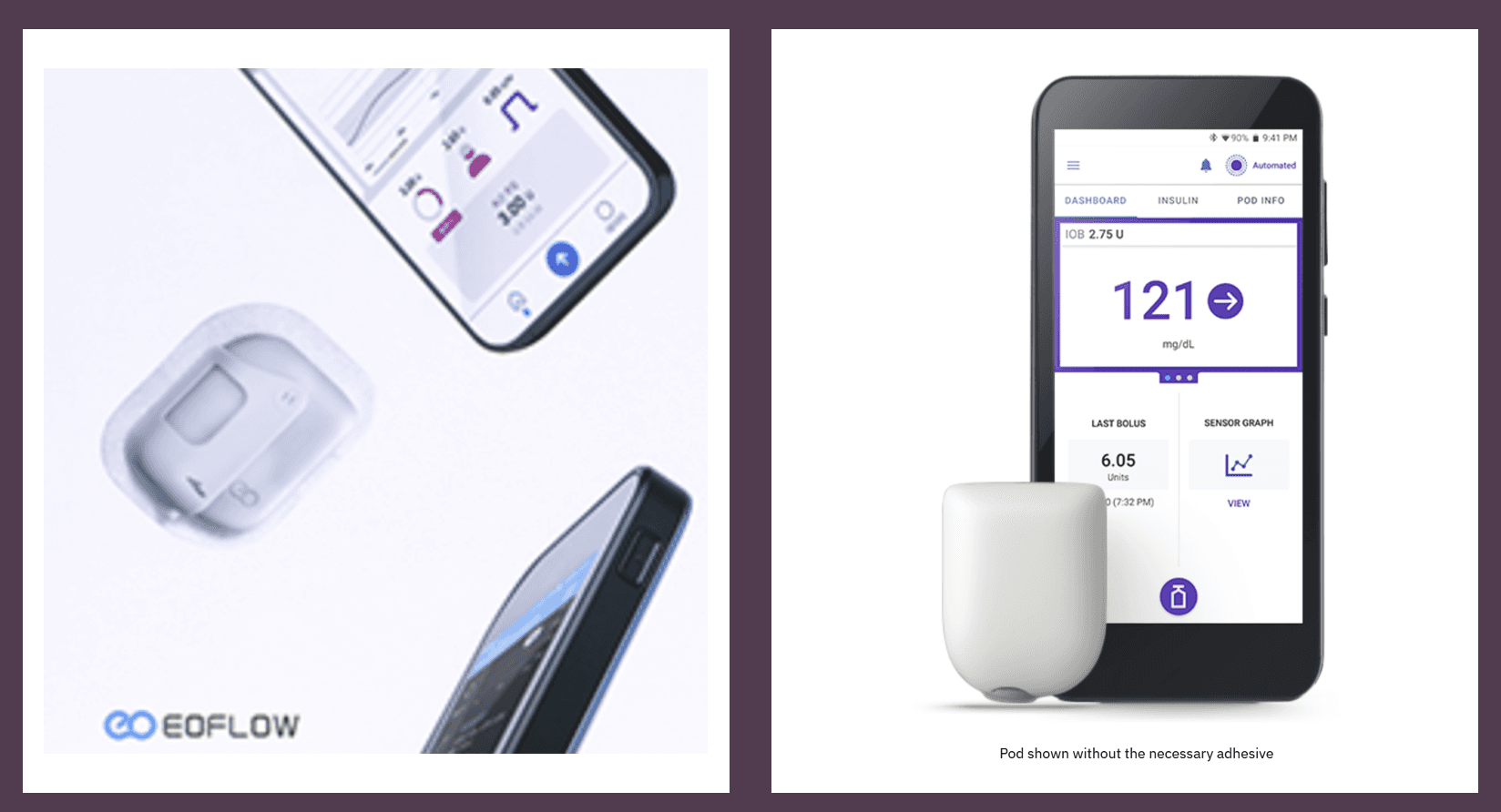 이오플로우의 이오패치와 인슐렛의 옴니팟