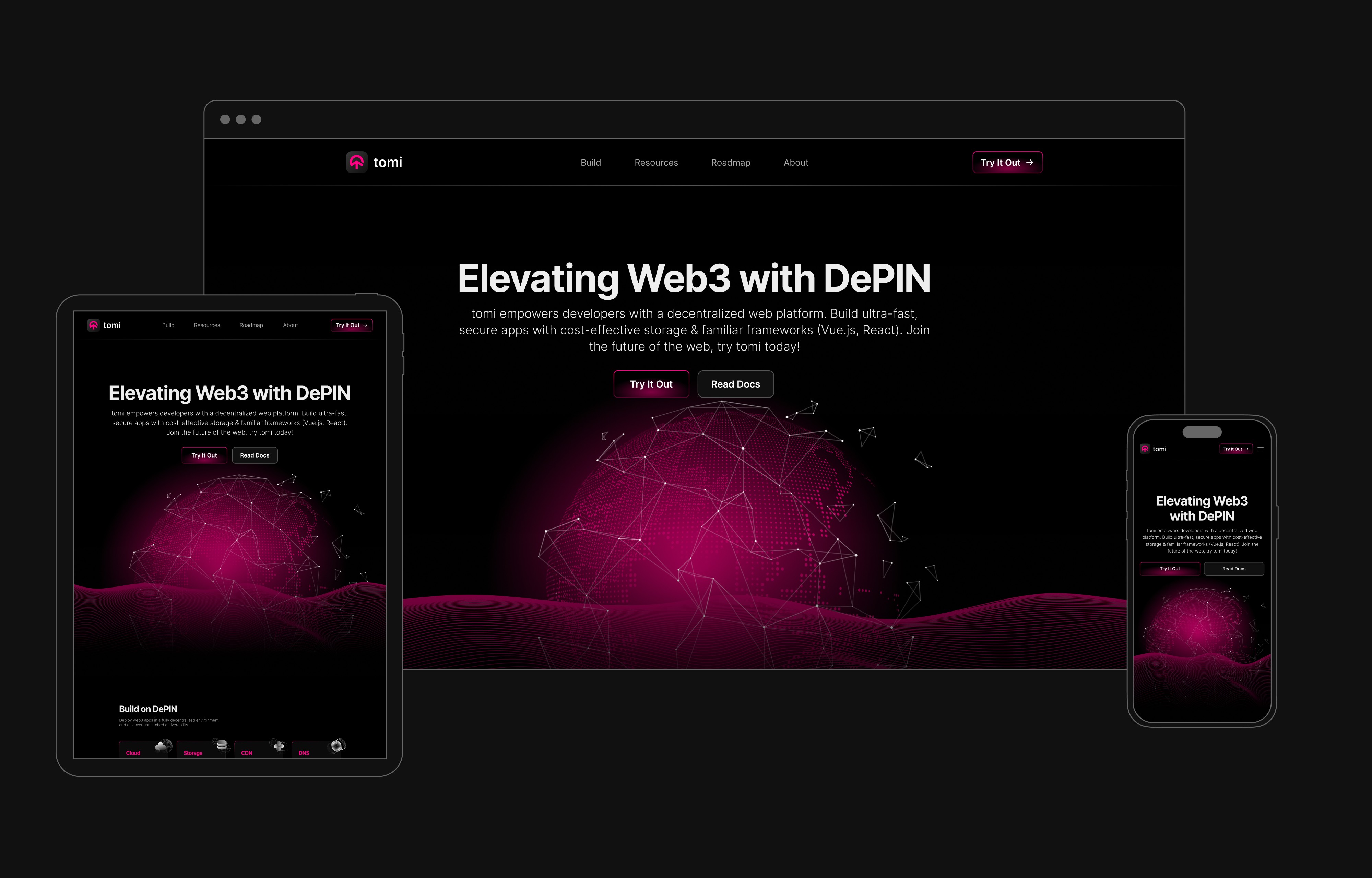 Tomi Website Design 4