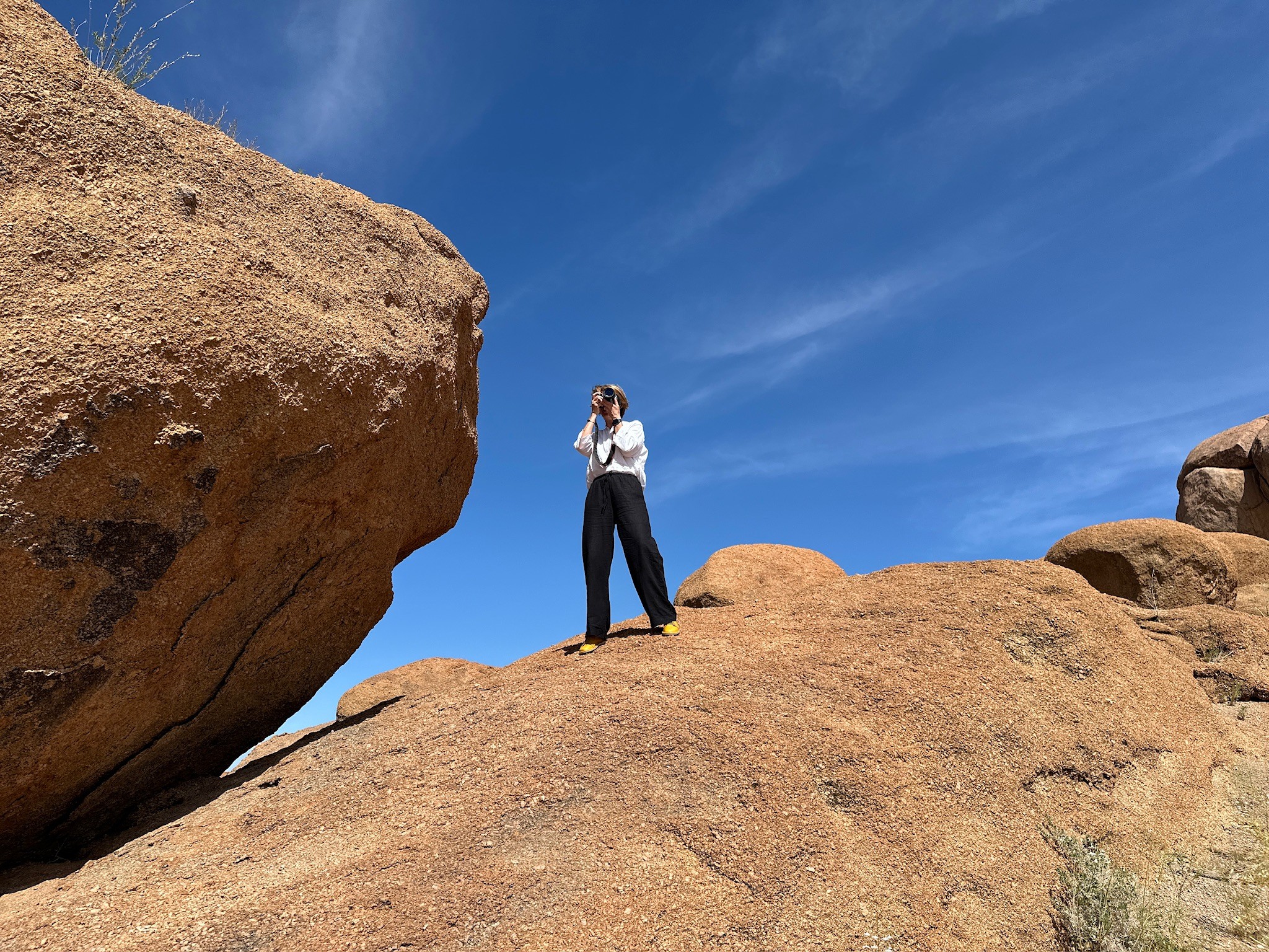 Local Producer at camp kipwe scouting film location options