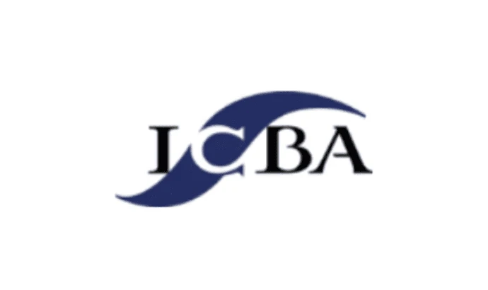 ICBA logo.