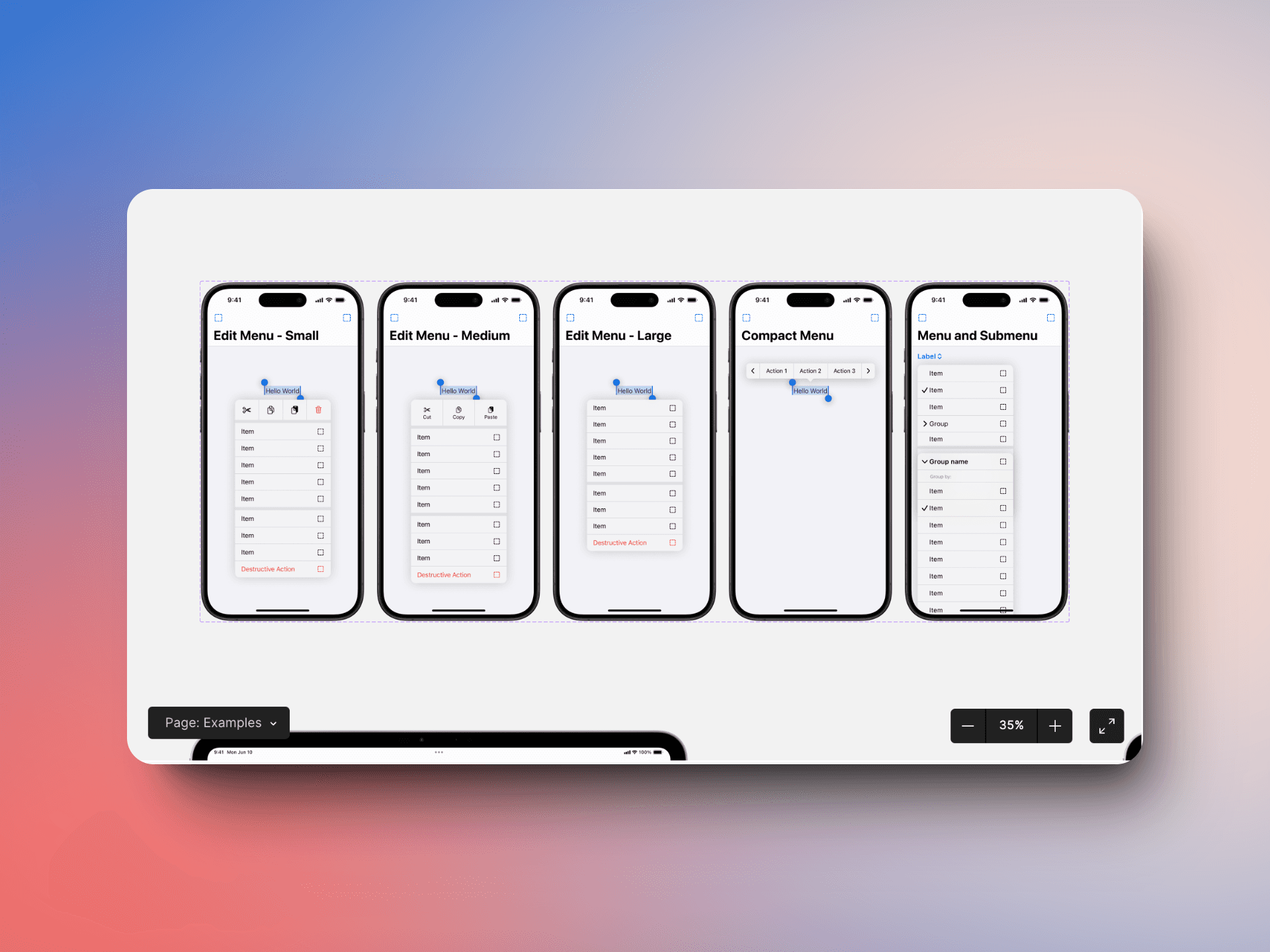 ios 18 ui kit apple figma community