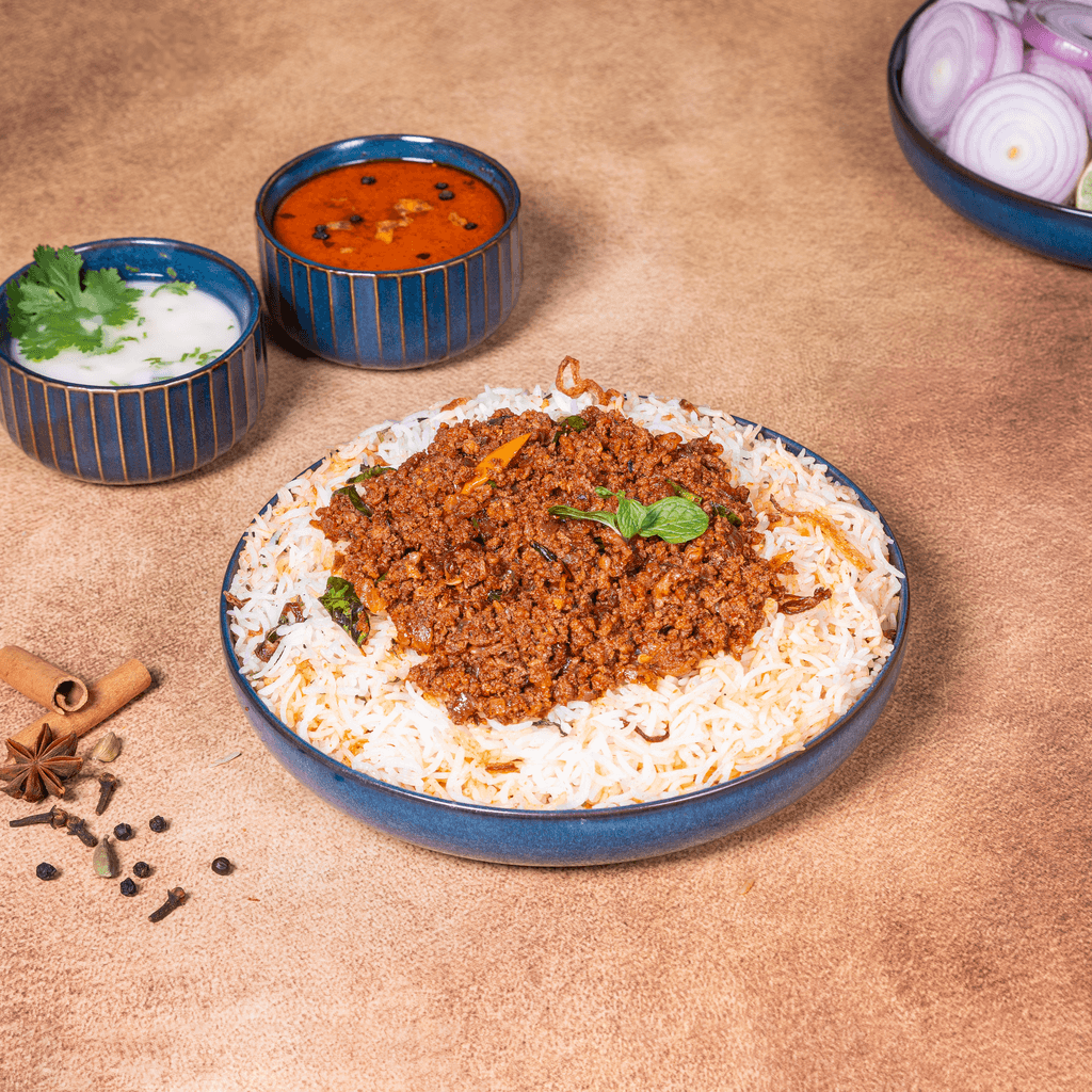 Mutton Keema Biryani