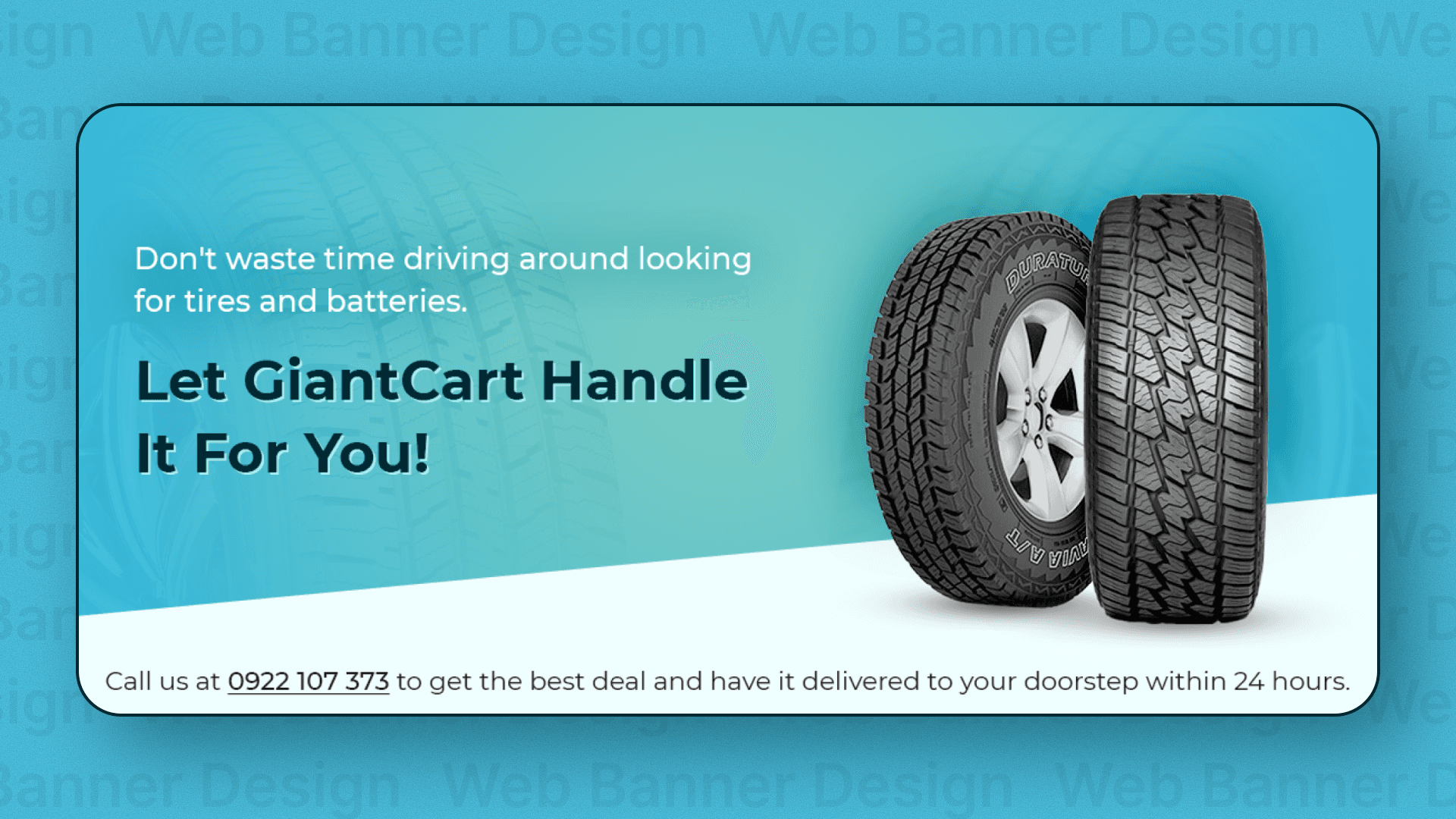 Tires Web Banner